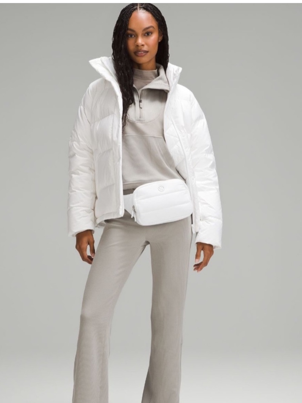 NWT Lululemon Everywhere Belt Bag Wunder Puff White Large 2L Water Repel